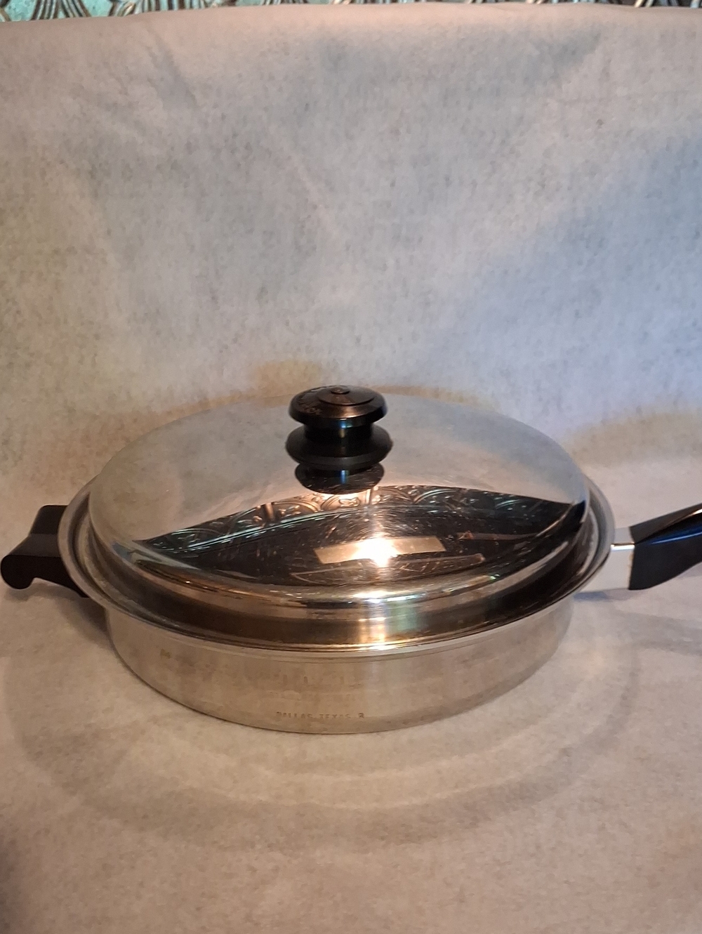 Saladmaster Stainless Steel Covered Skillet